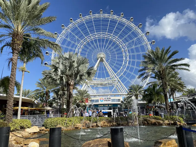 Roda-gigante do ICON Park na International Drive