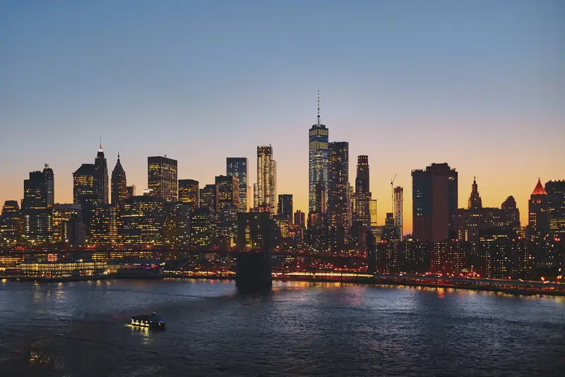 Ponte do Brooklyn e Manhattan